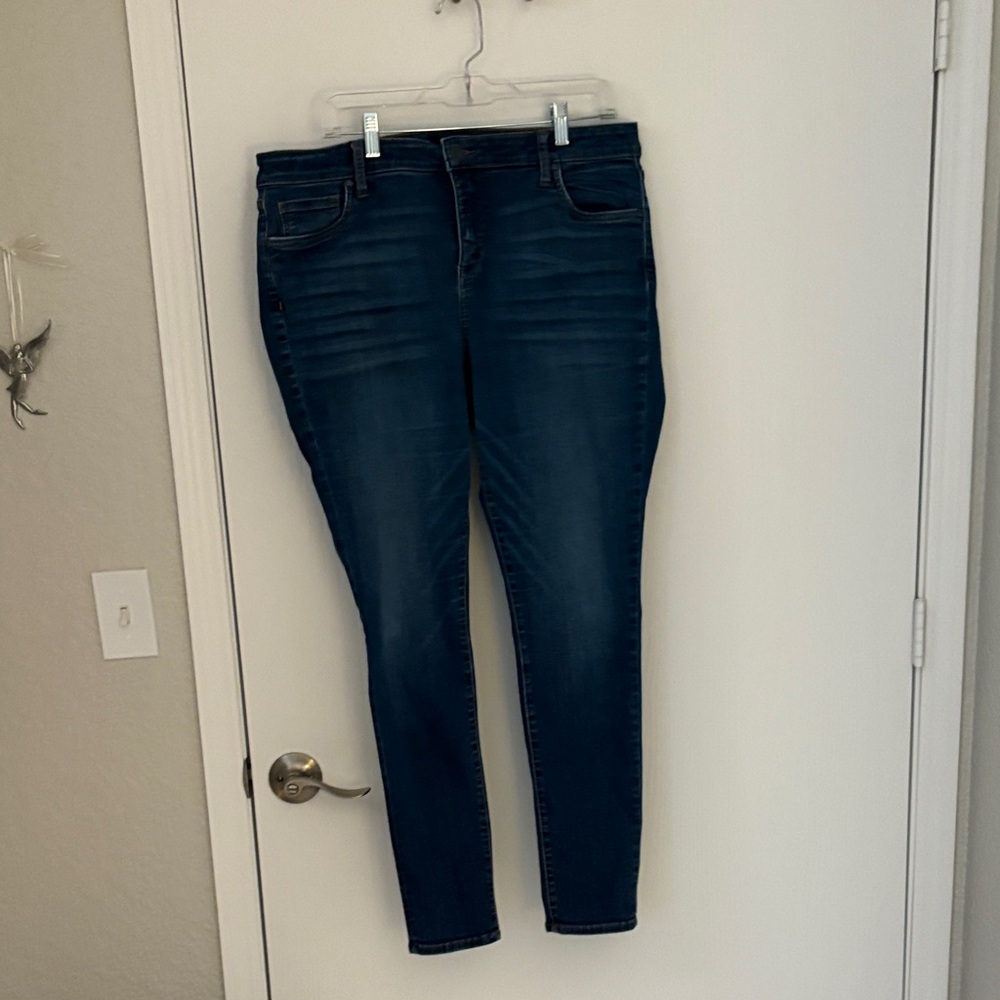 Kut from the Kloth Deep Indigo Skinny Jeans